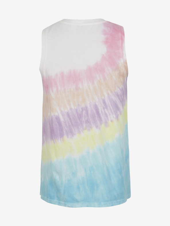 O'Neill Růžovo-tyrkysové dámské tílko O'Neill WOW TANKTOP
