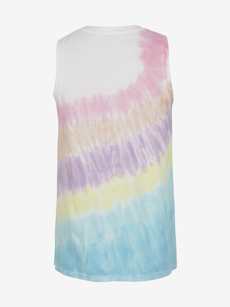 O'Neill Růžovo-tyrkysové dámské tílko O'Neill WOW TANKTOP