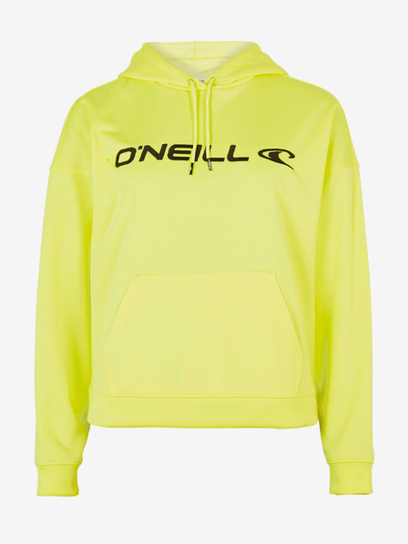 O'Neill Neonově žlutá dámská mikina s kapucí O'Neill RUTILE HOODED FLEECE
