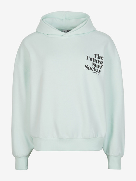 O'Neill Světle zelená dámská mikina s kapucí O'Neill FUTURE SURF HOODIE