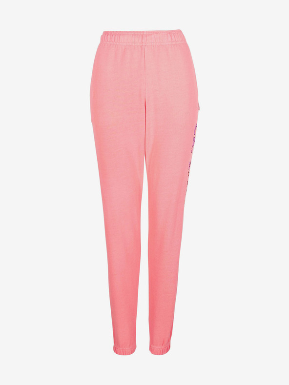O'Neill Růžové dámské tepláky O'Neill CONNECTIVE JOGGER PANTS