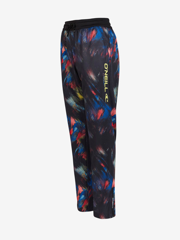 O'Neill Modro-černé dámské vzorované tepláky O'Neill RUTILE ZIP PANTS