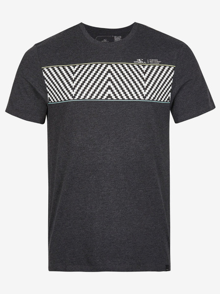 O'Neill Tmavě šedé pánské tričko O'Neill SNSC BAND T-SHIRT