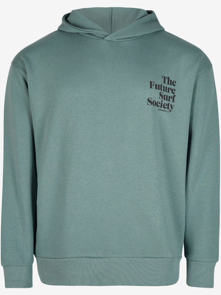 O'Neill Tyrkysová pánská mikina s kapucí O'Neill FUTURE SURF HOODIE