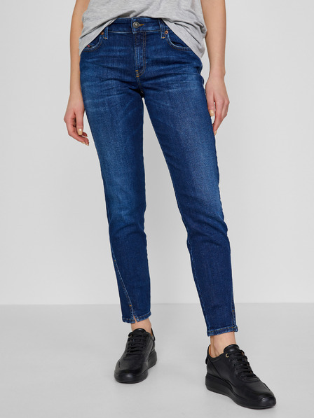 Diesel Tmavě modré dámské straight fit džíny Diesel D-Jevel