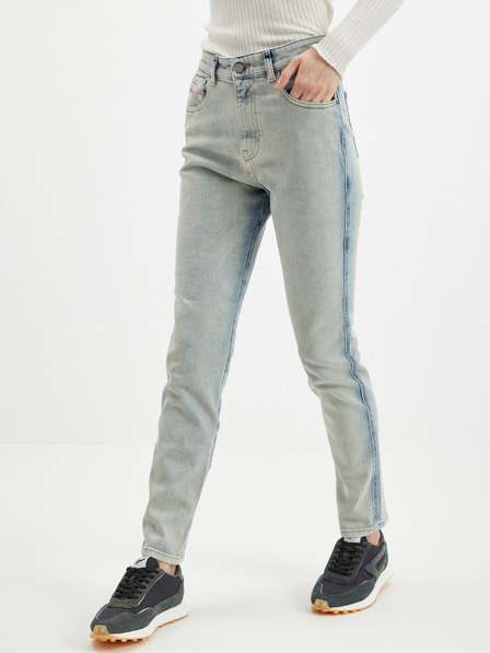 Diesel Světle modré dámské slim fit džíny Diesel