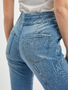 Orsay Modré dámské zkrácené slim fit džíny ORSAY