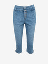 Orsay Modré dámské zkrácené slim fit džíny ORSAY