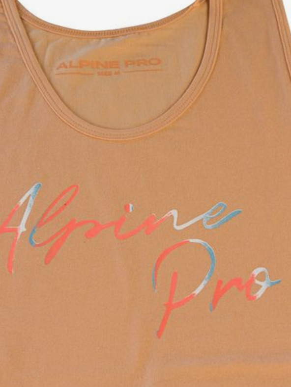 ALPINE PRO Meruňkové dámské tílko ALPINE PRO Ona