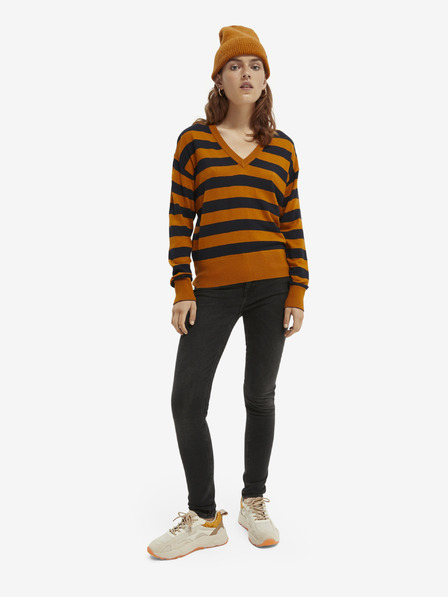 Scotch & Soda Černé dámské slim fit džíny Scotch & Soda