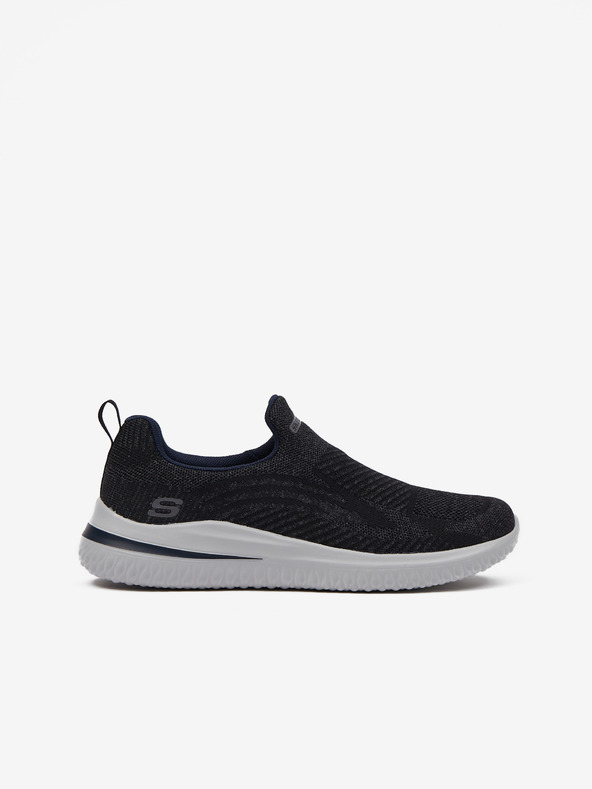 Skechers Černé pánské mokasíny Skechers