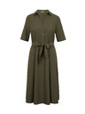 Orsay Khaki dámské šaty ORSAY