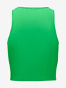 ONLY Světle zelený dámský crop top tílko ONLY Belia