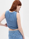GAP Krátký tílkový crop top GAP