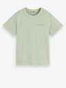 Scotch & Soda Světle zelené unisex tričko Scotch & Soda