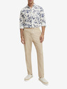 Scotch & Soda Bílá pánská květovaná košile Scotch & Soda