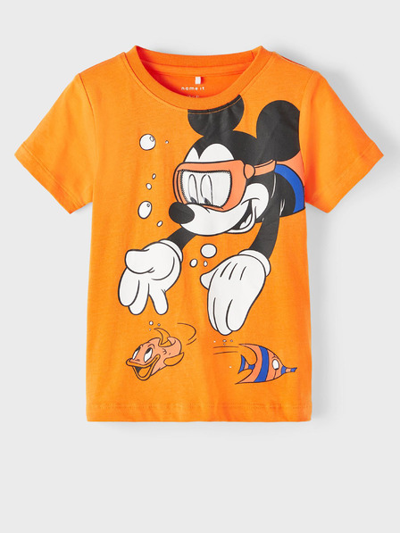 name it Oranžové klučičí tričko name it Mickey