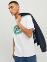 Jack & Jones Bílé pánské tričko Jack & Jones Arthur