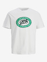 Jack & Jones Bílé pánské tričko Jack & Jones Arthur