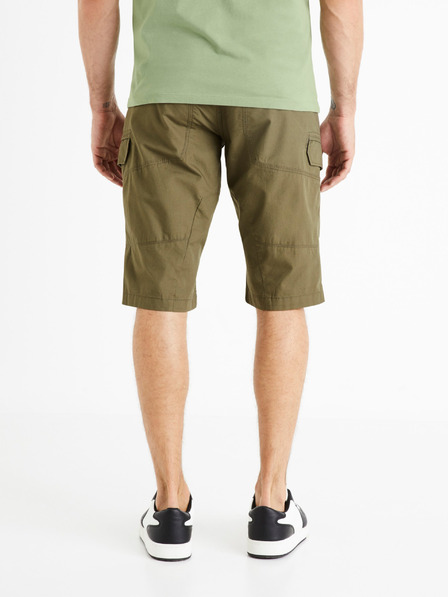 Celio Khaki pánské kraťasy Celio Bocourtbm1
