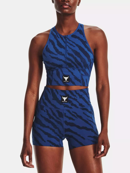 Under Armour Dámské tílko Under Armour Pjt Rck Mrdian Pt Zip Tnk TG