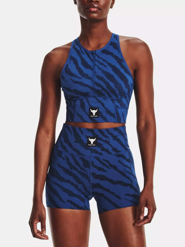 Under Armour Dámské tílko Under Armour Pjt Rck Mrdian Pt Zip Tnk TG