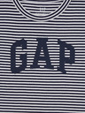GAP Pruhované tričko s logem