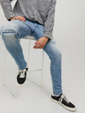 Jack & Jones Modré pánské skinny fit džíny Jack & Jones Glenn