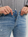 Jack & Jones Modré pánské skinny fit džíny Jack & Jones Glenn