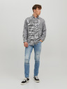 Jack & Jones Modré pánské skinny fit džíny Jack & Jones Glenn