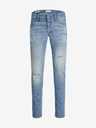 Jack & Jones Modré pánské skinny fit džíny Jack & Jones Glenn