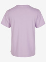 O'Neill Světle fialové dámské basic tričko s véčkovým výstřihem O'Neill ESSENTIALS V-NECK T-SHIRT