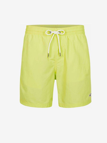 O'Neill Neonově žluté pánské plavky O'Neill VERT SHORTS