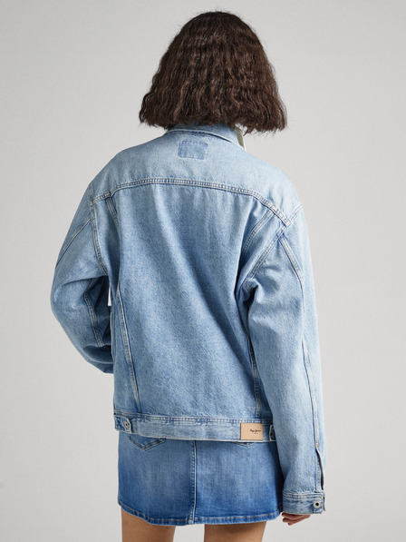 Pepe Jeans Světle modrá dámská džínová bunda Pepe Jeans Alice