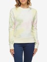 Ragwear Krémová dámská vzorovaná mikina Ragwear Delain Ombre