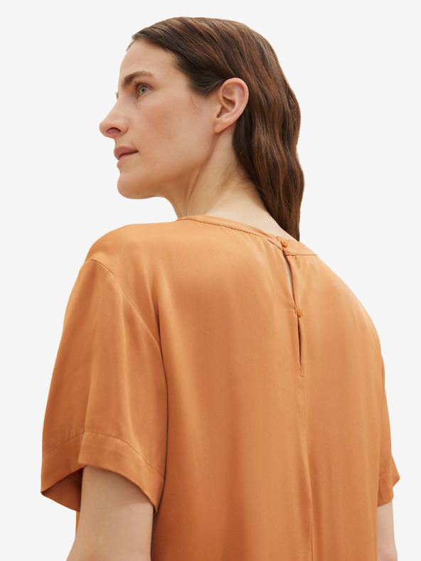 Tom Tailor Hnědá dámská halenka Tom Tailor