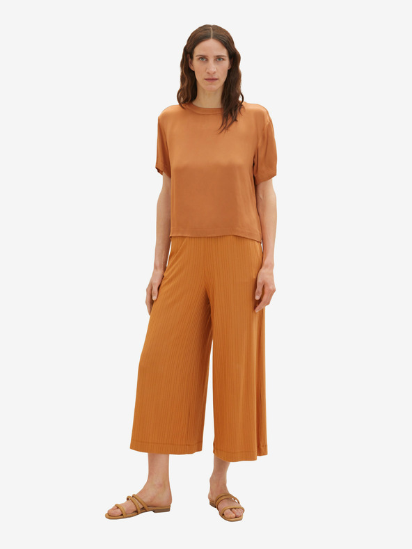 Tom Tailor Hnědá dámská halenka Tom Tailor