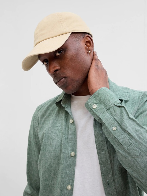 GAP Košile z lněné směsi Standard Fit GAP