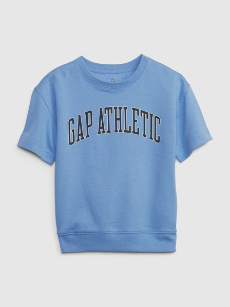 GAP Baby mikina s krátkým rukávem Gap Athletic GAP