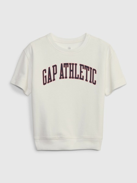 GAP Baby mikina s krátkým rukávem Gap Athletic GAP
