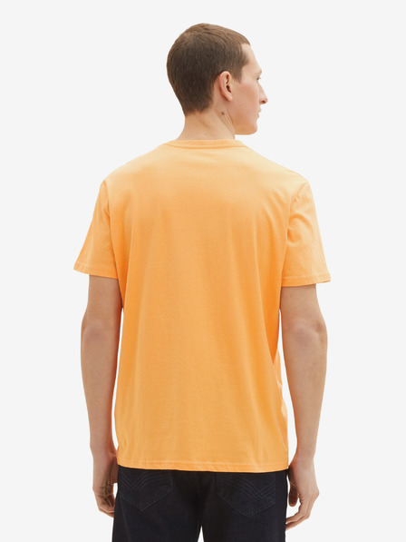 Tom Tailor Oranžové pánské tričko Tom Tailor