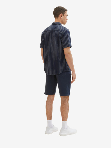 Tom Tailor Tmavě modré pánské džínové kraťasy Tom Tailor
