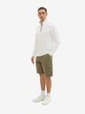 Tom Tailor Khaki pánské kraťasy s kapsami Tom Tailor