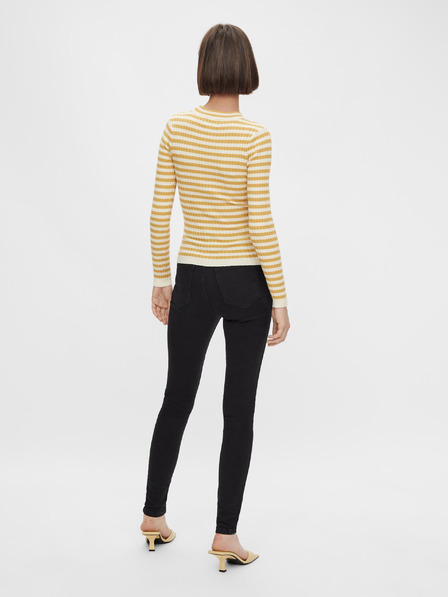 Pieces Černé skinny fit džíny Pieces Highfive