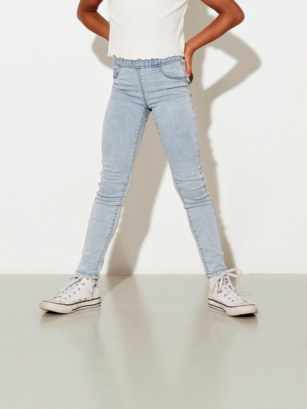 ONLY Světle modré holčičí skinny fit džíny ONLY Rain