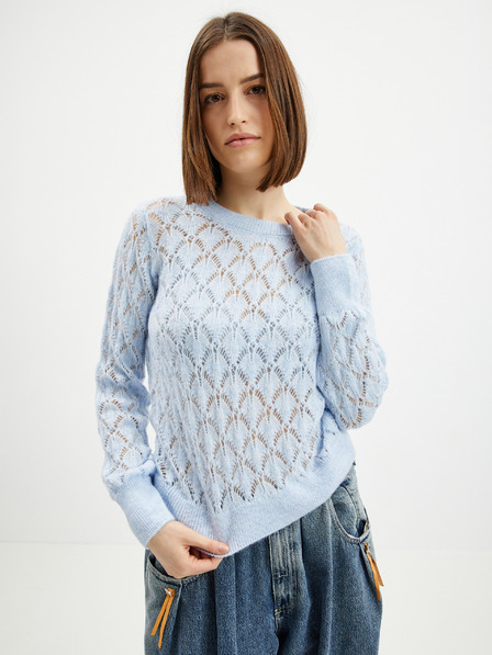 Jacqueline de Yong Světle modrý dámský svetr JDY Letty