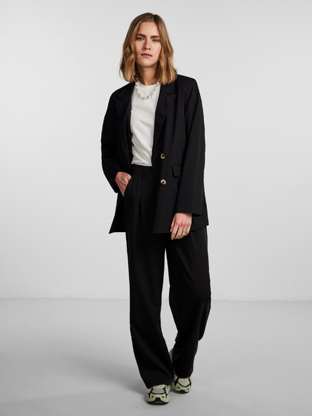 Pieces Černé dámské oversize sako Pieces Thelma