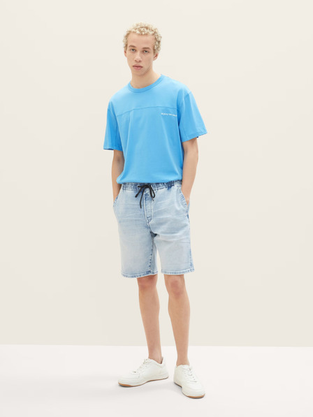 Tom Tailor Denim Světle modré pánské džínové kraťasy Tom Tailor Denim