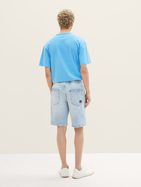 Tom Tailor Denim Světle modré pánské džínové kraťasy Tom Tailor Denim