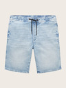 Tom Tailor Denim Světle modré pánské džínové kraťasy Tom Tailor Denim
